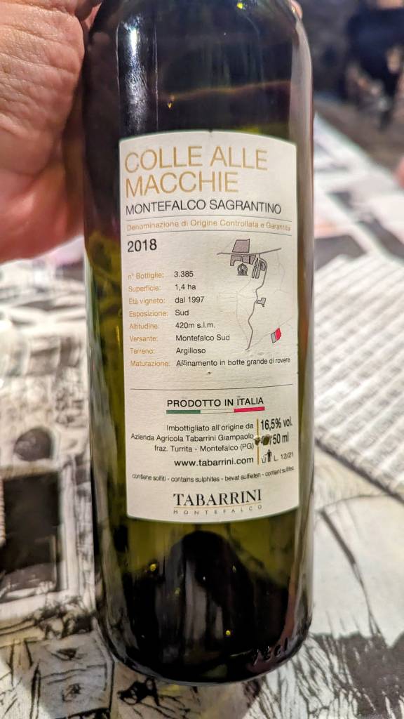 Tabarrini Sagrantino